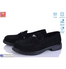 Туфлі жіночі на літо (6 пар р.36-40) чорний  "PLPS"