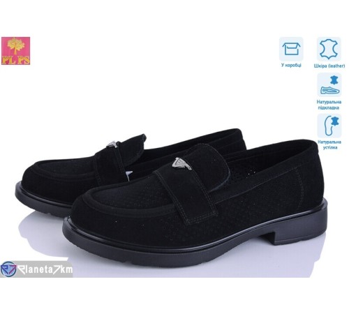 Туфлі жіночі на літо (6 пар р.36-40) чорний  "PLPS"