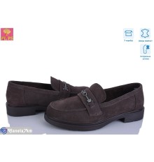 Туфлі жіночі на весну/осінь (6 пар р.36-40) коричневий  "PLPS"