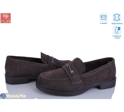 Туфлі жіночі на весну/осінь (6 пар р.36-40) коричневий  "PLPS"