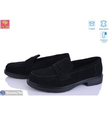 Туфлі жіночі на весну/осінь (6 пар р.36-40) чорний  "PLPS"