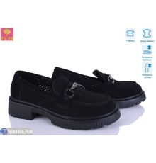 Туфлі жіночі на літо (6 пар р.36-40) чорний  "PLPS"