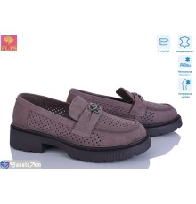 Туфлі жіночі на літо (6 пар р.36-40) коричневий  "PLPS"