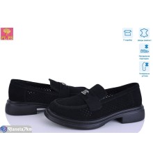 Туфлі жіночі на літо (6 пар р.36-40) чорний  "PLPS"