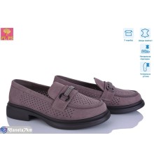 Туфлі жіночі на літо (6 пар р.36-40) коричневий  "PLPS"