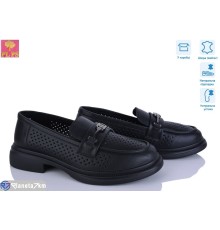 Туфлі жіночі на літо (6 пар р.36-40) чорний  "PLPS"