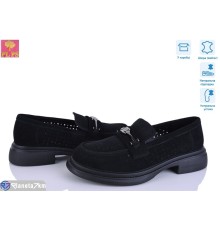 Туфлі жіночі на літо (6 пар р.36-40) чорний  "PLPS"