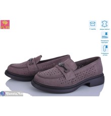 Туфлі жіночі на літо (6 пар р.36-40) коричневий  "PLPS"