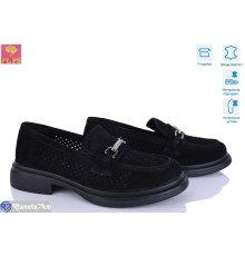 Туфлі жіночі на літо (6 пар р.36-40) чорний  "PLPS"