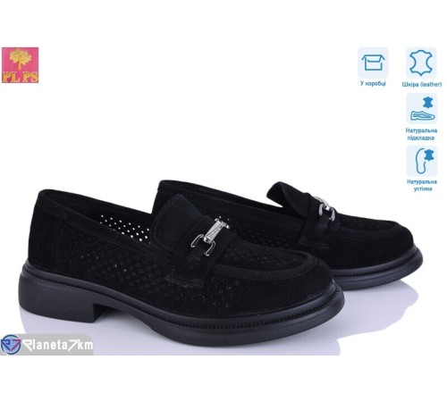 Туфлі жіночі на літо (6 пар р.36-40) чорний  "PLPS"