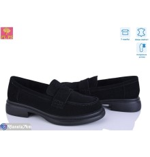 Туфлі жіночі на весну/осінь (6 пар р.36-40) чорний  "PLPS"