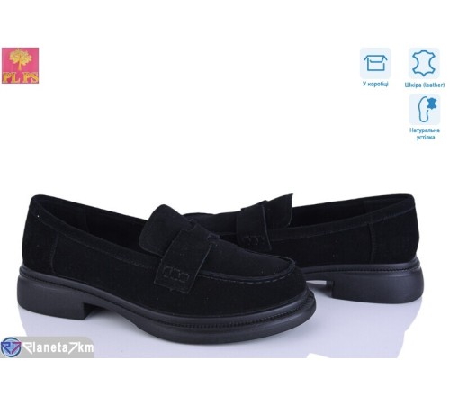 Туфлі жіночі на весну/осінь (6 пар р.36-40) чорний  "PLPS"