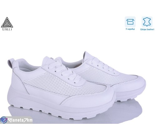 Кросівки жіночі на весну/осінь (8 пар р.36-41) білий  "STILLI Group"
