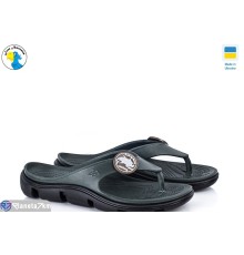 Шлепки чоловічі на літо (8 пар р.40-45) хакі  "Jose Amorales"