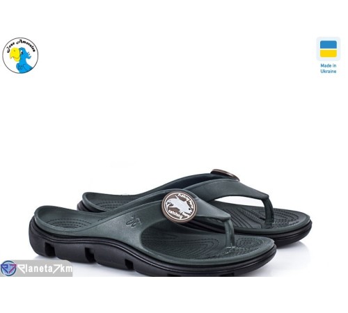 Шлепки чоловічі на літо (8 пар р.40-45) хакі  "Jose Amorales"