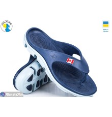 Шлепки чоловічі на літо (8 пар р.40-45) синій  "Jose Amorales"