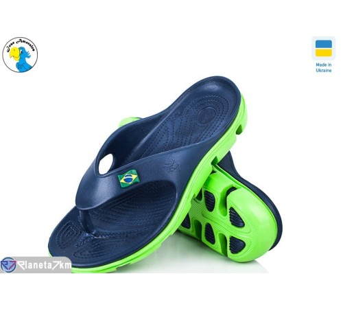 Шлепки чоловічі на літо (8 пар р.40-45) синій  "Jose Amorales"