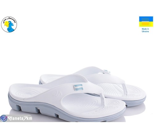 Шлепки жіночі на літо (8 пар р.36-41) білий  "Jose Amorales"