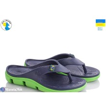 Шлепки жіночі на літо (8 пар р.36-41) синій  "Jose Amorales"