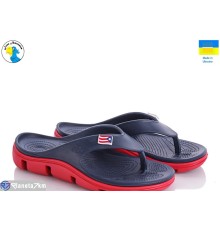 Шлепки жіночі на літо (8 пар р.36-41) синій  "Jose Amorales"