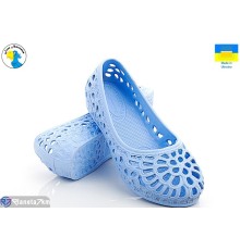 Балетки жіночі на літо (8 пар р.36-41) блакитний  "Jose Amorales"