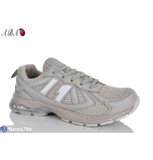 Кросівки жіночі на весну/осінь (8 пар р.36-41) бежевий  "Aba"