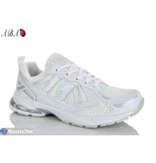 Кросівки жіночі на весну/осінь (8 пар р.36-41) білий  "Aba"