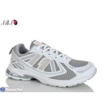 Кросівки жіночі на весну/осінь (8 пар р.36-41) сірий  "Aba"