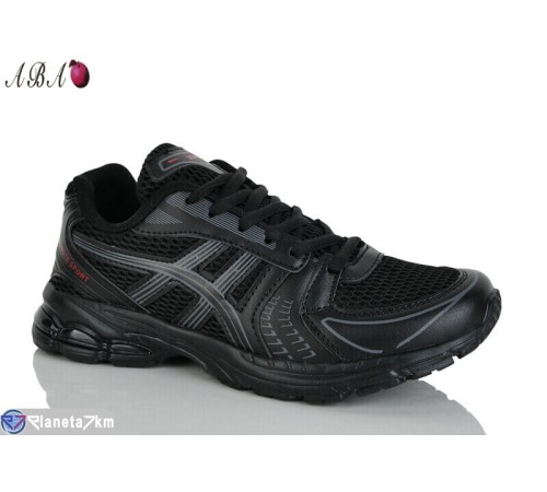 Кросівки жіночі на весну/осінь (8 пар р.36-41) чорний  "Aba"