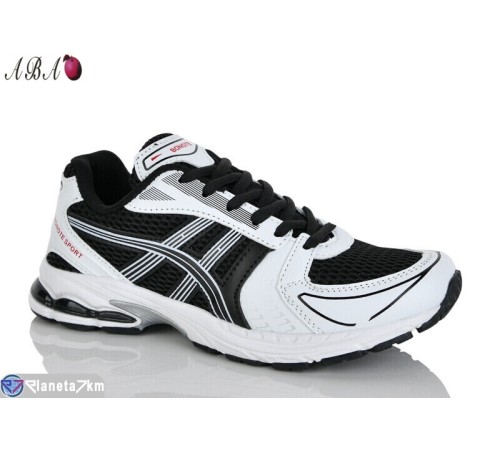 Кросівки жіночі на весну/осінь (8 пар р.36-41) чорний  "Aba"