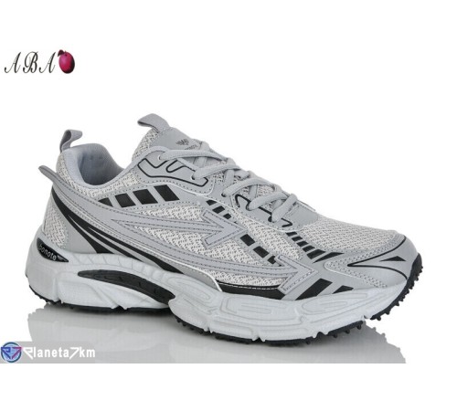 Кросівки чоловічі на весну/осінь (8 пар р.41-46) сірий  "Aba"