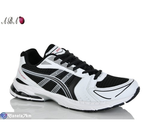 Кросівки чоловічі на весну/осінь (8 пар р.41-46) чорний  "Aba"