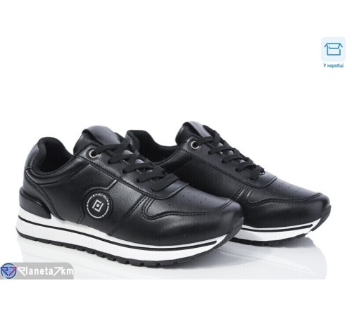 Кросівки жіночі на весну/осінь (8 пар р.36-41) чорний  "HoRIK"