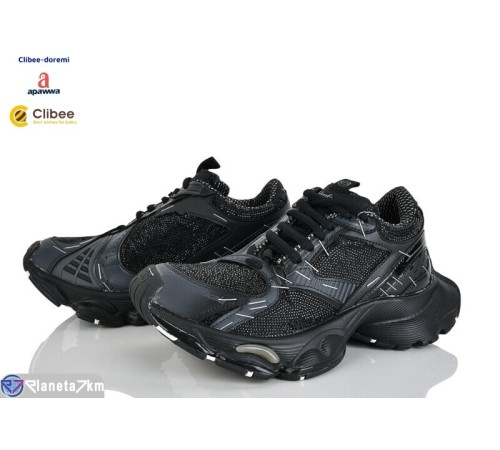 Дитячі кросівки на весну/осінь (5 пар р.35-39) чорний  "BELIES-D"