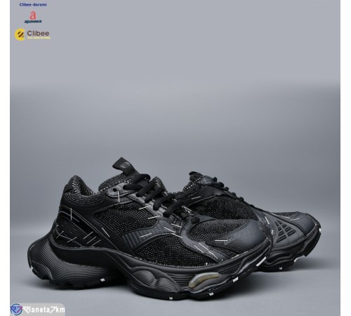 Дитячі кросівки на весну/осінь (5 пар р.35-39) чорний  "BELIES-D"