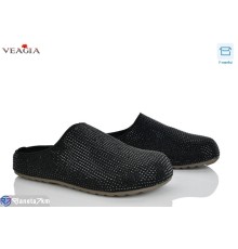 Шлепки жіночі на літо (8 пар р.36-40) чорний  "Veagia-ADA"