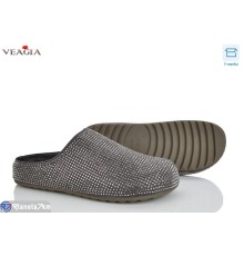 Шлепки жіночі на літо (8 пар р.36-40) сірий  "Veagia-ADA"