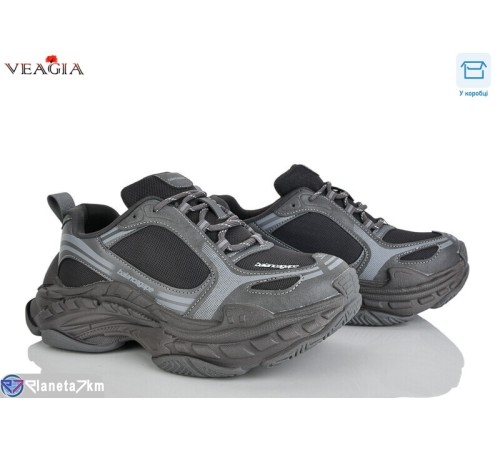 Кросівки жіночі на літо (8 пар р.36-40) сірий  "Veagia-ADA"