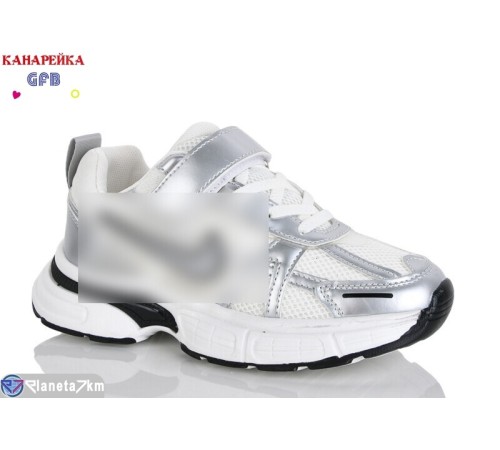 Дитячі кросівки на весну/осінь (8 пар р.32-37) білий  "GFB-Канарейка"