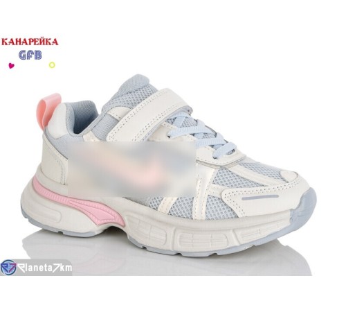 Дитячі кросівки на весну/осінь (8 пар р.32-37) сірий  "GFB-Канарейка"