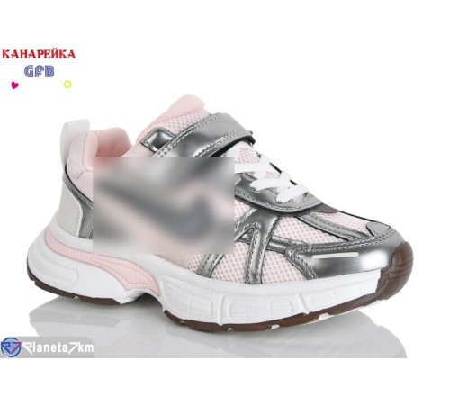 Дитячі кросівки на весну/осінь (8 пар р.32-37) рожевий  "GFB-Канарейка"