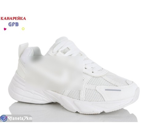 Кросівки на весну/осінь (8 пар р.36-41) білий  "GFB-Канарейка"