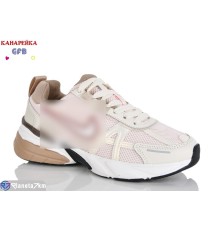 Кросівки жіночі на весну/осінь (8 пар р.36-41) рожевий  "GFB-Канарейка"