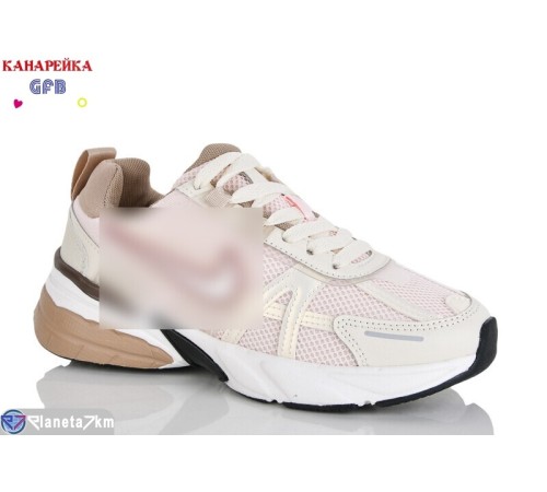 Кросівки жіночі на весну/осінь (8 пар р.36-41) рожевий  "GFB-Канарейка"