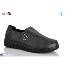 Туфлі жіночі на весну/осінь (8 пар р.38-43) коричневий  "Aba"