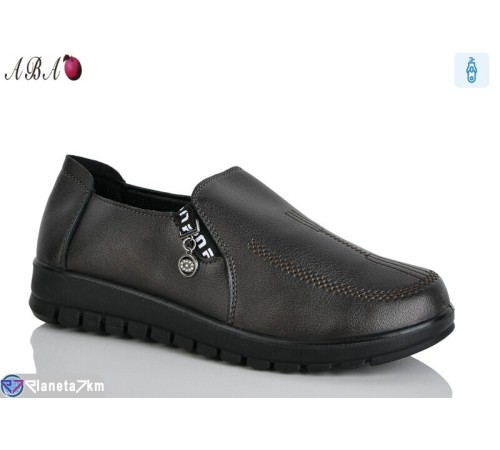 Туфлі жіночі на весну/осінь (8 пар р.38-43) коричневий  "Aba"