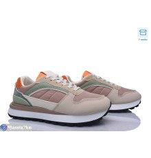 Кросівки жіночі на весну/осінь (8 пар р.36-41) коричневий  "HoRIK"