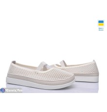 Сліпони жіночі на літо (8 пар р.37-42) бежевий  "OLLA"