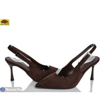 Туфлі жіночі на літо (6 пар р.36-40) коричневий  "Mei De Li"
