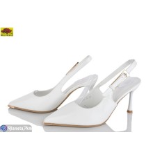 Туфлі жіночі на літо (6 пар р.36-40) білий  "Mei De Li"